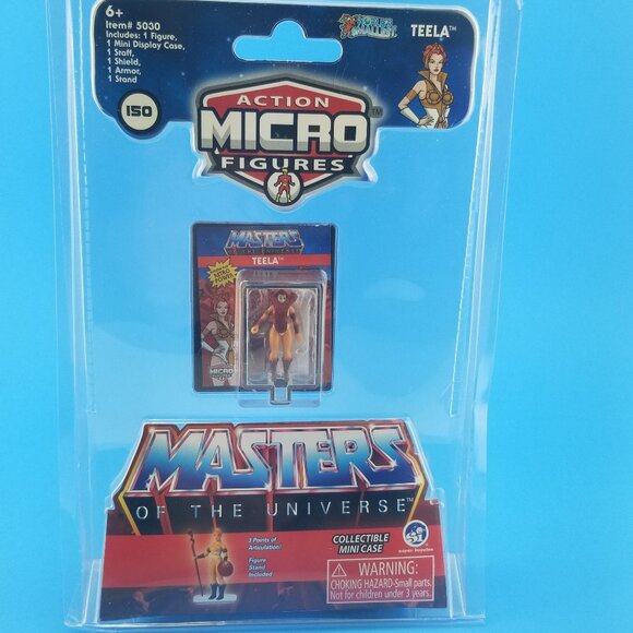 TEELA - Masters of the Universe World's Smallest Micro Action Figure #5030 - Picture 1 of 14